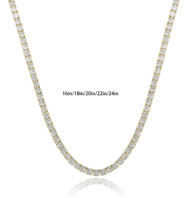 925 Silver Four-Claw Necklace