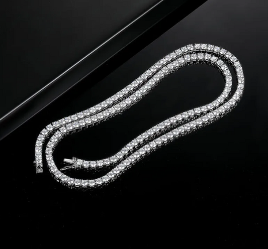 925 Silver Four-Claw Necklace