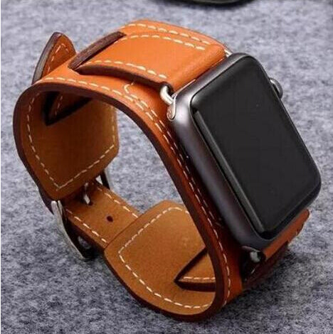 Apple Watch Compatible Leather Strap