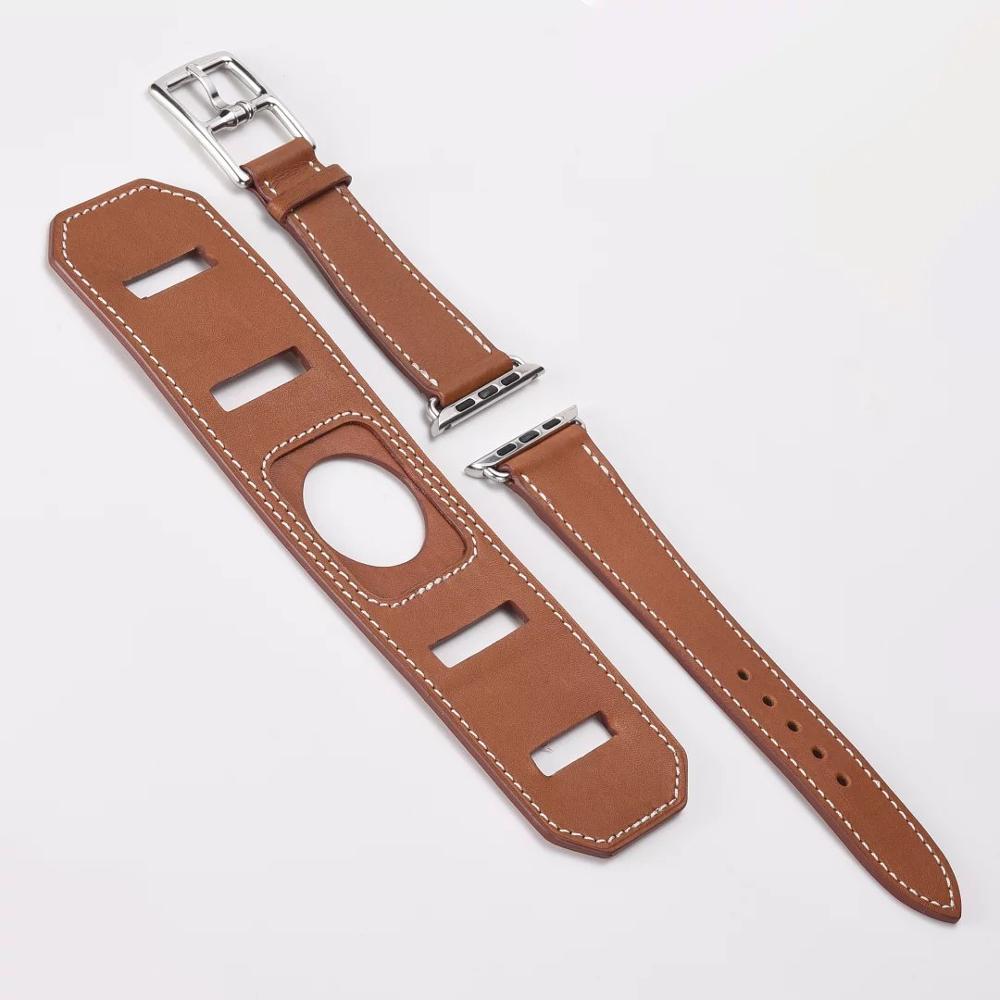 Apple Watch Compatible Leather Strap