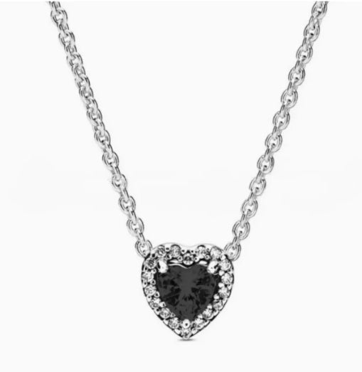 925 Silver Color Diamond Necklace - A&N Outlet
