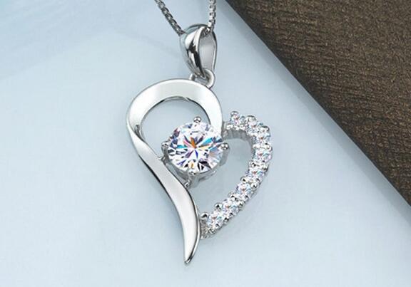 925 Sterling Silver Women's Collarbone Necklace - A&N Outlet