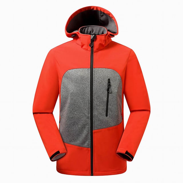 Men's Outdoor Mountaineering Soft Shell Windbreaker Suit