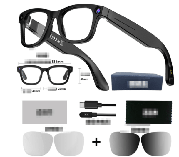 AI Camera Smart Glasses - A&N Outlet
