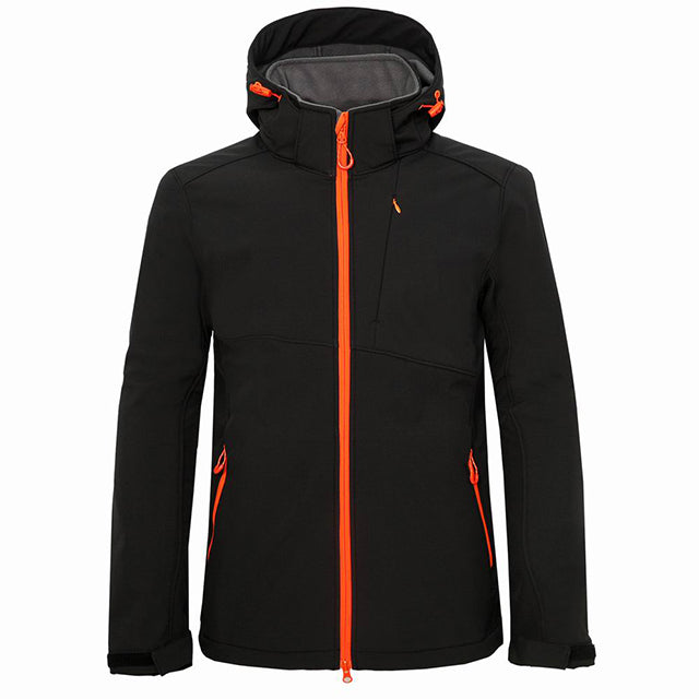 Men's Outdoor Mountaineering Soft Shell Windbreaker Suit