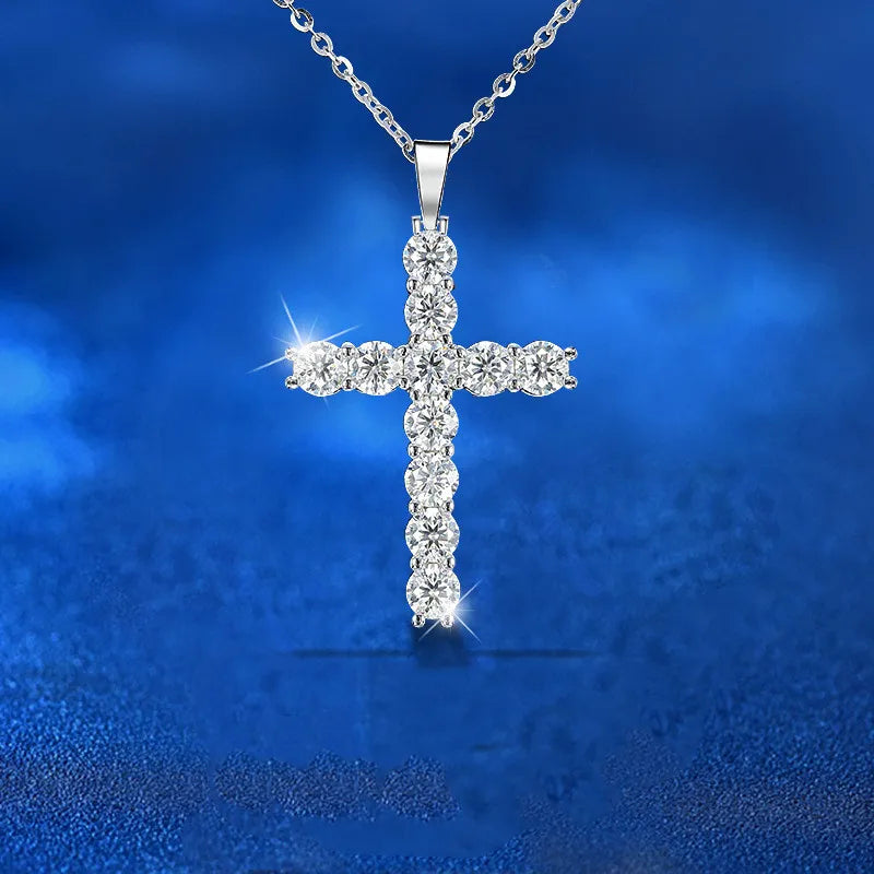 925 Sterling Silver Cross Necklace