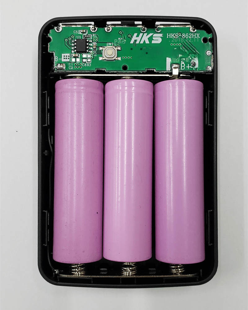 DIY No-Solder 18650 Power Bank Case with 3 USB Ports - A&N Outlet