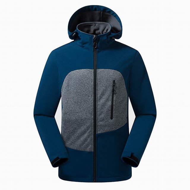 Men's Outdoor Mountaineering Soft Shell Windbreaker Suit