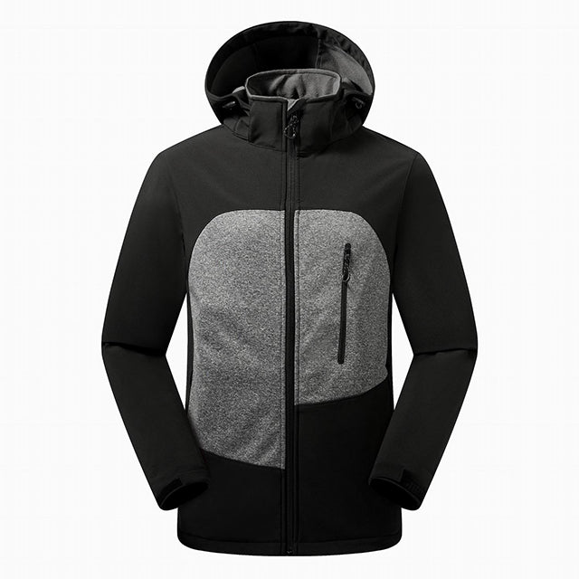 Men's Outdoor Mountaineering Soft Shell Windbreaker Suit