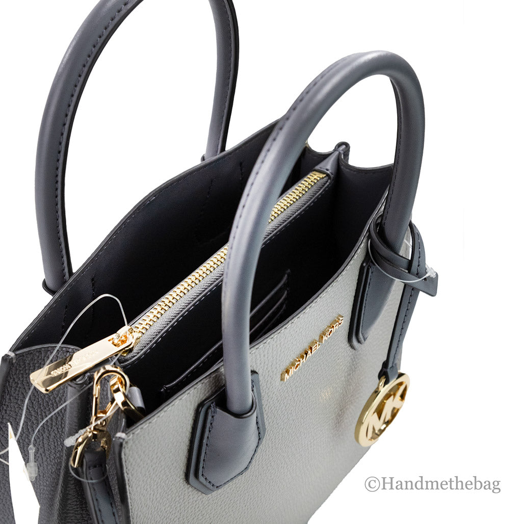 Michael Kors Mercer Leather Messenger Crossbody Bag