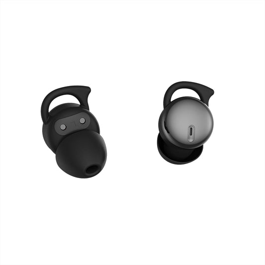 Invisible Sleep HeadphonesSleep Earbuds for Side SleepersSmall Comfortable Fit Noise Blocking Sleep Ear BudsBluetooth 5.3 Wireless Earbuds in-Ear Ear Buds for Sleeping Working - Black - A&N Outlet