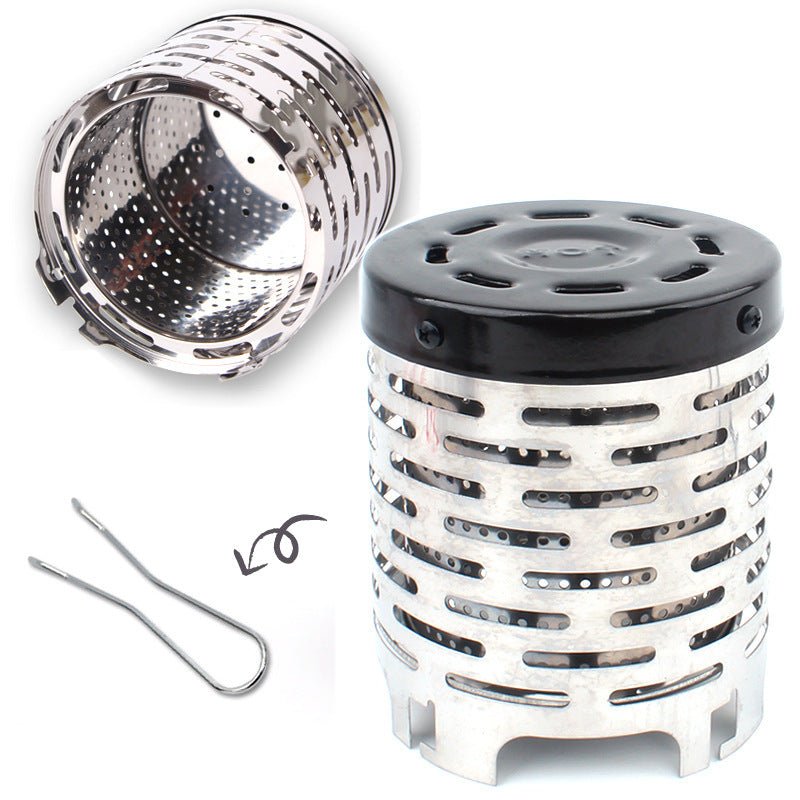 Outdoor Camping Portable Stainless Steel Heater Cover - A&N Outlet
