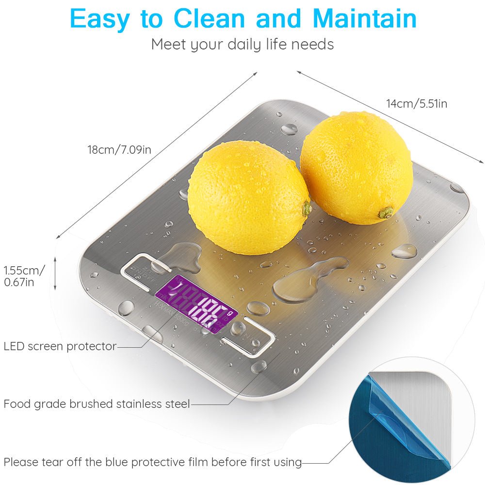 Stainless Steel Kitchen Electronic Scale - A&N Outlet