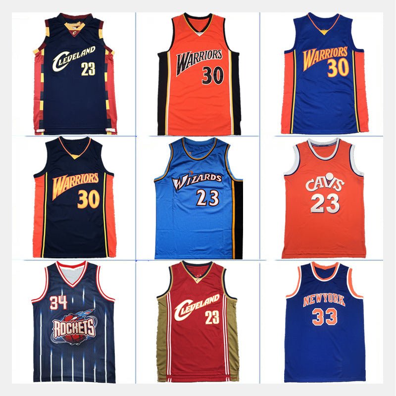 Vintage Basketball Jerseys: Lakers, Warriors, Rockets - A&N Outlet